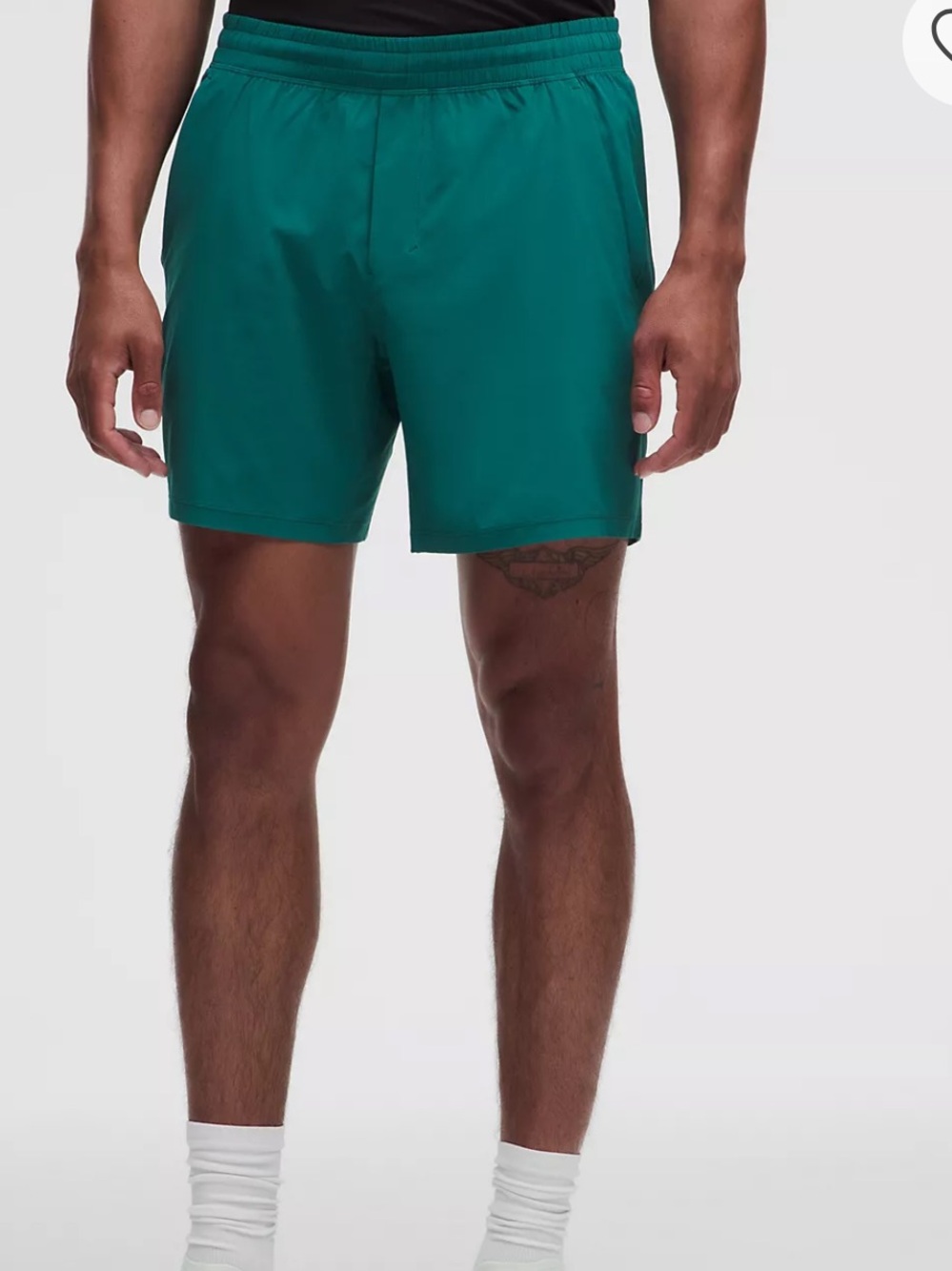 Lululemon Athletica Pace Breaker Short Size S Color Shark Teal